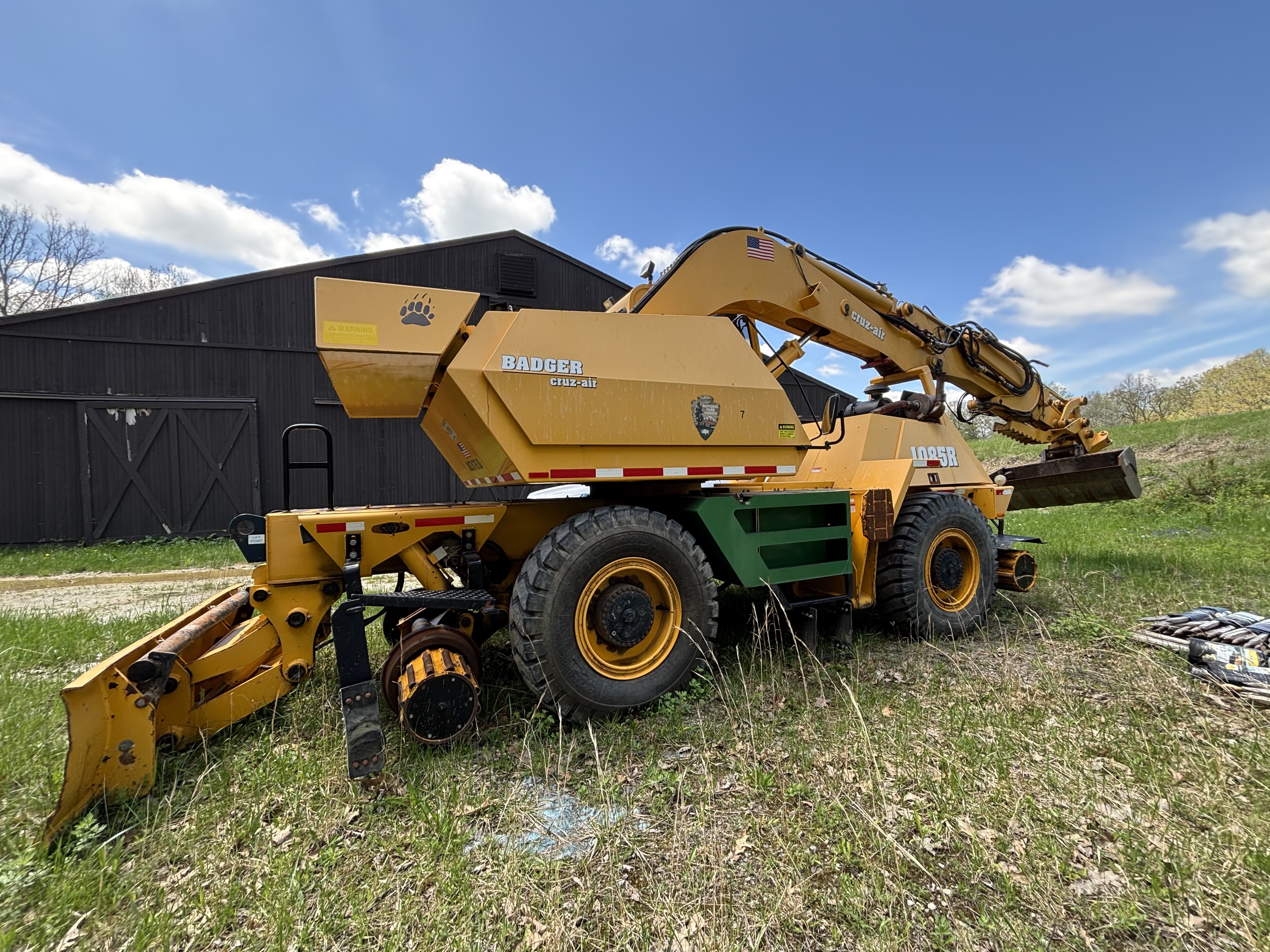 Image of HI-RAIL BADGER EXCAVATOR