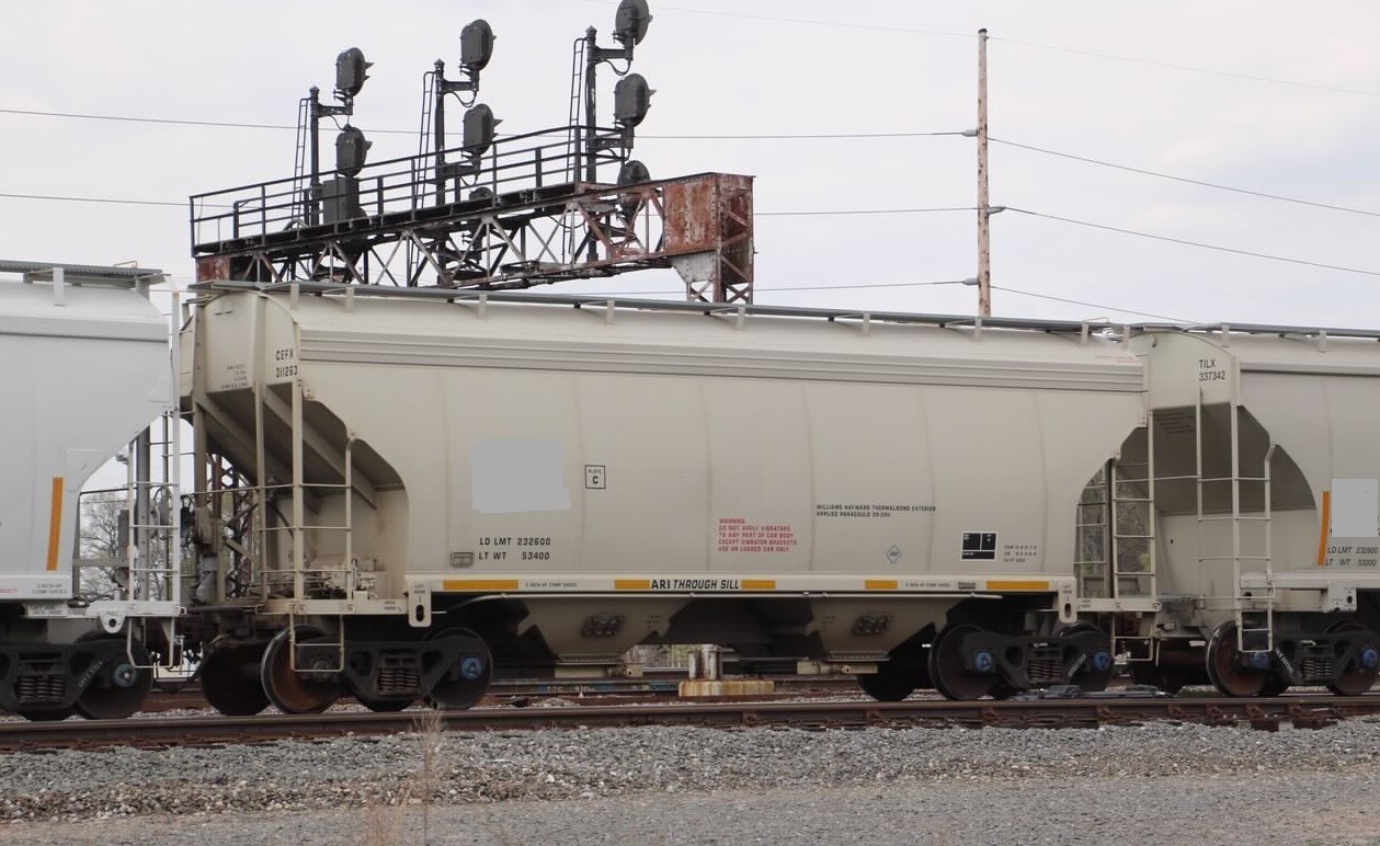 For Sale Rail Cars: (100+) T3260 THROUGH SILL COVERED HOPPERS