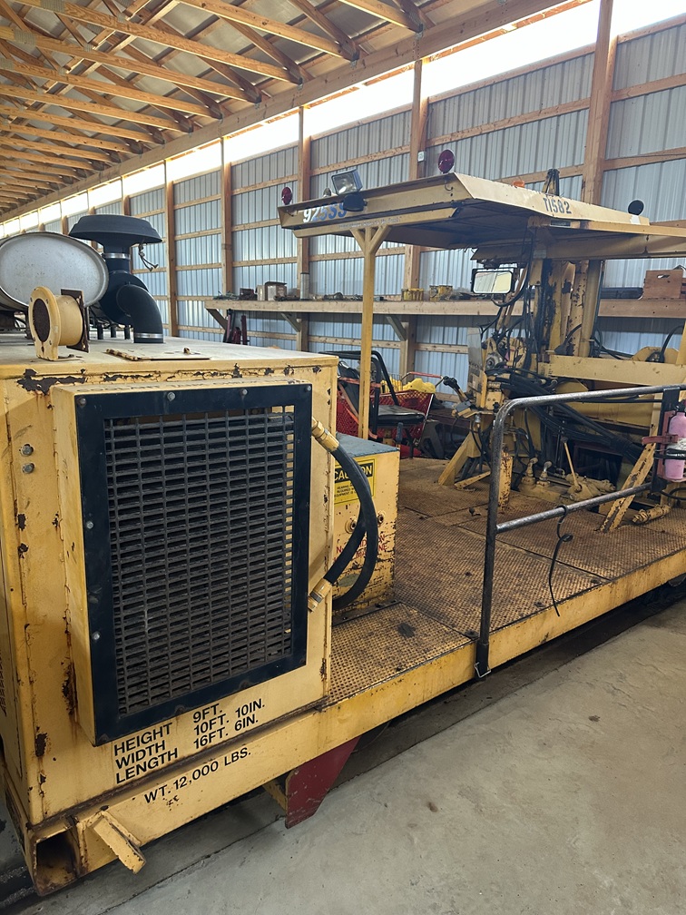 Wanted Railroad Equipment: 925 TIE INSERTER