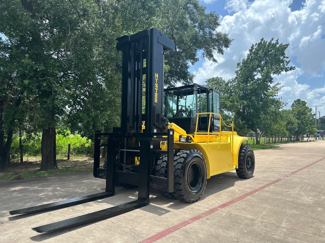Image of 2006 HYSTER H550F CONTAINER HANDLER FORKLIFT